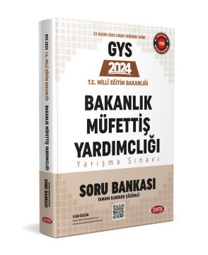 MEB Bakanlık Müfettiş Yardımcılığı Soru Bankası - Karekod Çözümlü
