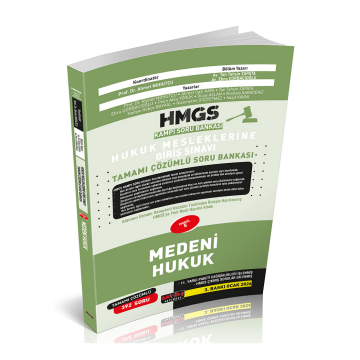 HMGS Kampı Medeni Hukuk Soru Bankası Savaş Yayınları