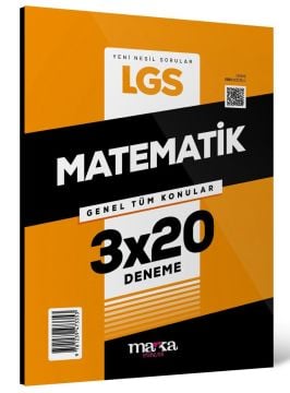 Marka Yayınları 2026 LGS Genel Tüm Konular Matematik 3 Deneme