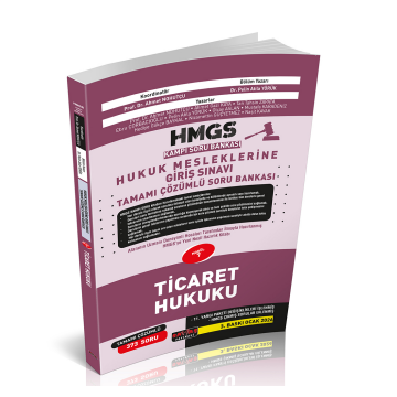 HMGS Kampı Ticaret Hukuku Soru Bankası Savaş Yayınları
