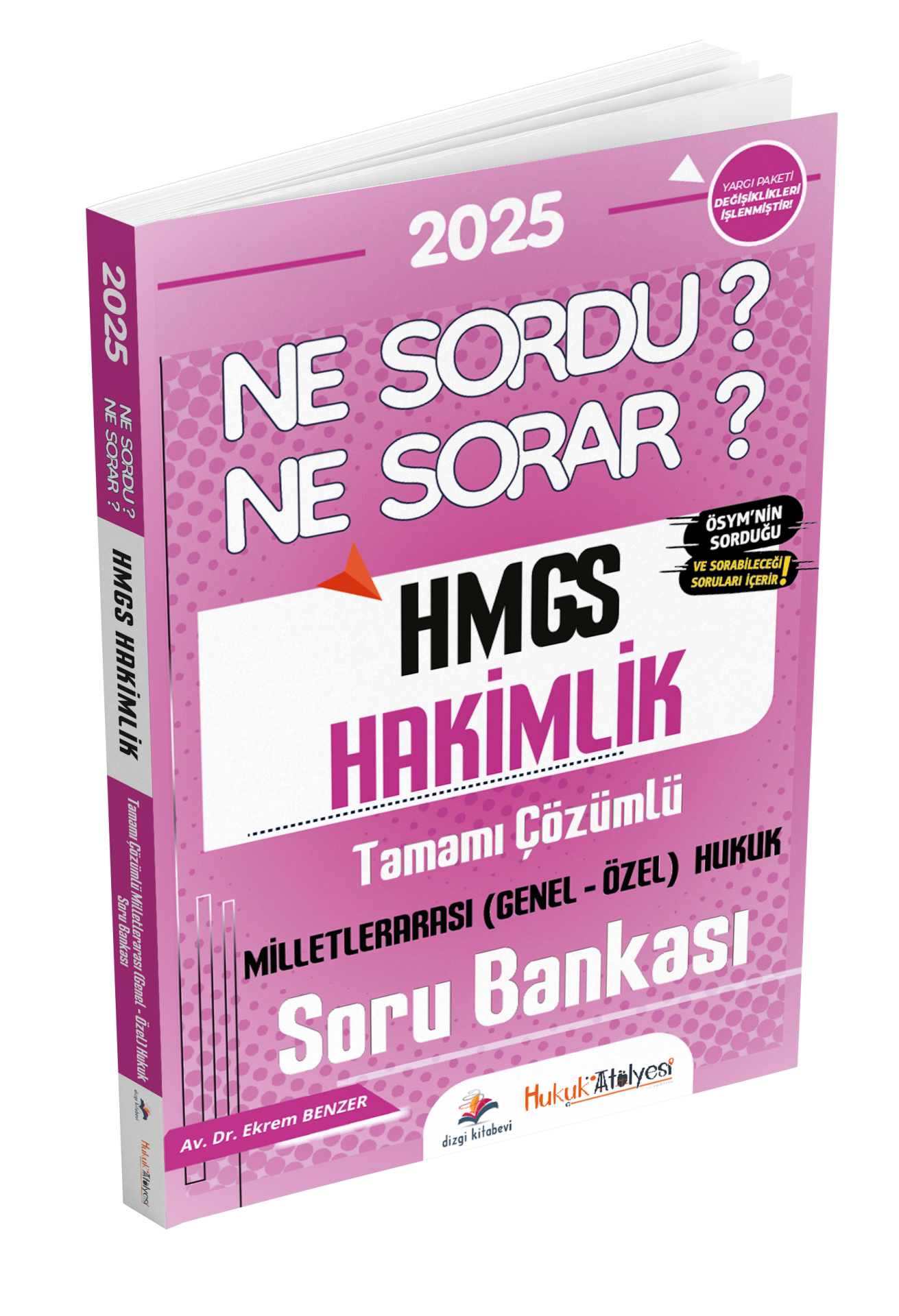 Dizgi Kitap Hukuk Atölyesi HMGS Hakimlik Ne Sordu Ne Sorar Milletlerarası Genel Özel Hukuk Tamamı Çözümlü Soru Bankası Ekrem Benzer