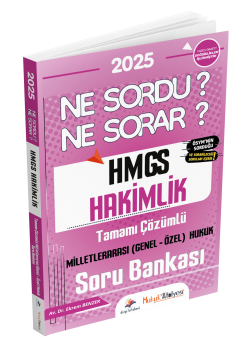 Dizgi Kitap Hukuk Atölyesi HMGS Hakimlik Ne Sordu Ne Sorar Milletlerarası Genel Özel Hukuk Tamamı Çözümlü Soru Bankası Ekrem Benzer
