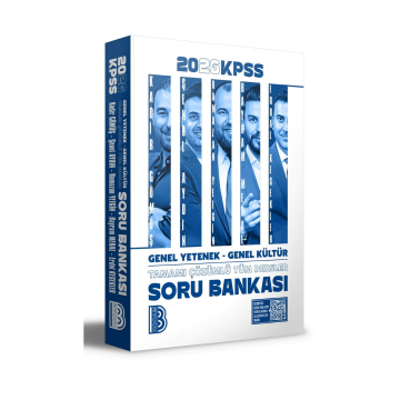 Benim Hocam Yayınları 2026 KPSS Tüm Dersler Tamamı Çözümlü Soru Bankası