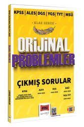 Yargı Yayınları 2025 KPSS ALES DGS YGS TYT MSÜ Klas Serisi Orijinal Problemler Çıkmış Sorular