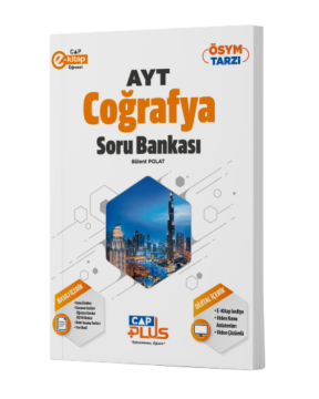 Çap Yayınları AYT Coğrafya Plus Soru Bankası