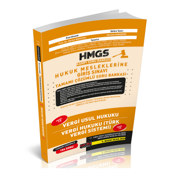 HMGS Kampı Vergi Usul Hukuku, Vergi Hukuku Soru Bankası Savaş Yayınları