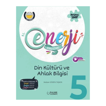 Palme Yayınları 5. Sınıf Enerji Din Kültürü ve Ahlak Bilgisi Soru Kitabı