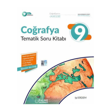 Palme Yayınları 9. Sınıf Joker Coğrafya Tematik Soru Kitabı