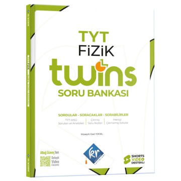 TYT Twins Fizik Soru Bankası KR Akademi Yayınları