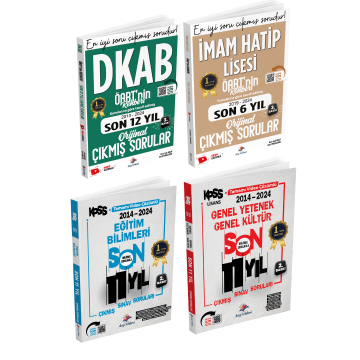 Dizgi Kitap 2025 Öabt Dkab, İhl, Eğitim Bilimleri, Gy Gk Video Çözümlü Orjinal Çıkmış Soru Seti Zarif Muallime