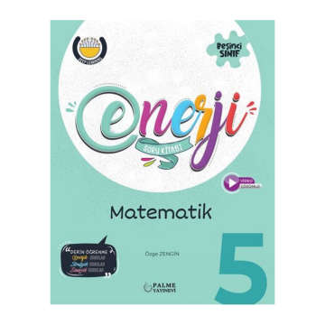 Palme Yayınları 5. Sınıf Matematik Enerji Soru Kitabı