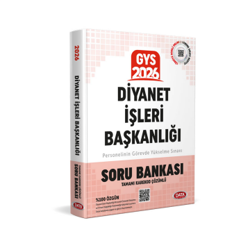 Diyanet İşleri Başkanlığı Personelin Görevde Yükselme Sınavı Soru Bankası - Karekod Çözümlü Data Yayınları