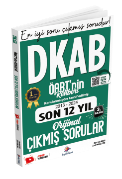 Dizgi Kitap 2025 Meb Ags Öabt Dkab, İHL, Video Çözümlü Orijinal Çıkmış Soru Seti Zarif Muallime