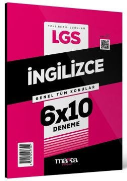 Marka Yayınları 2026 LGS Genel Tüm Konular İngilizce 6 Deneme