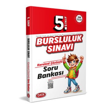 5. Sınıf Bursluluk Sınavı Soru Bankası - Karekod Çözümlü Data Yayınları