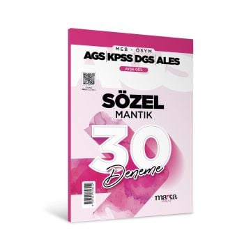 2026 AGS KPSS DGS ALES Sözel Mantık 30 Deneme Marka Yayınları