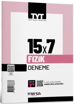 2026 TYT Fizik 15 Deneme Tamamı Video Çözümlü Marka Yayınları