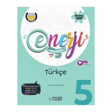Palme Yayınları 5. Sınıf Türkçe Enerji Soru Kitabı