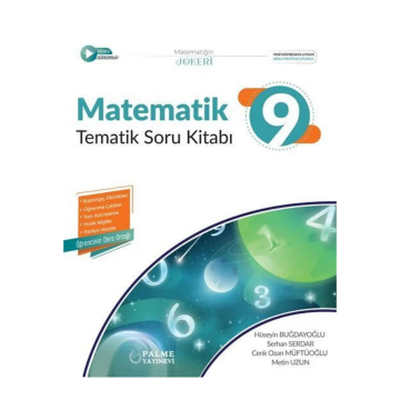 Palme Yayınları 9. Sınıf Joker Matematik Tematik Soru Kitabı