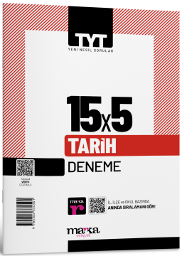 Marka Yayınları 2026 TYT Tarih 15 Deneme Tamamı Video Çözümlü