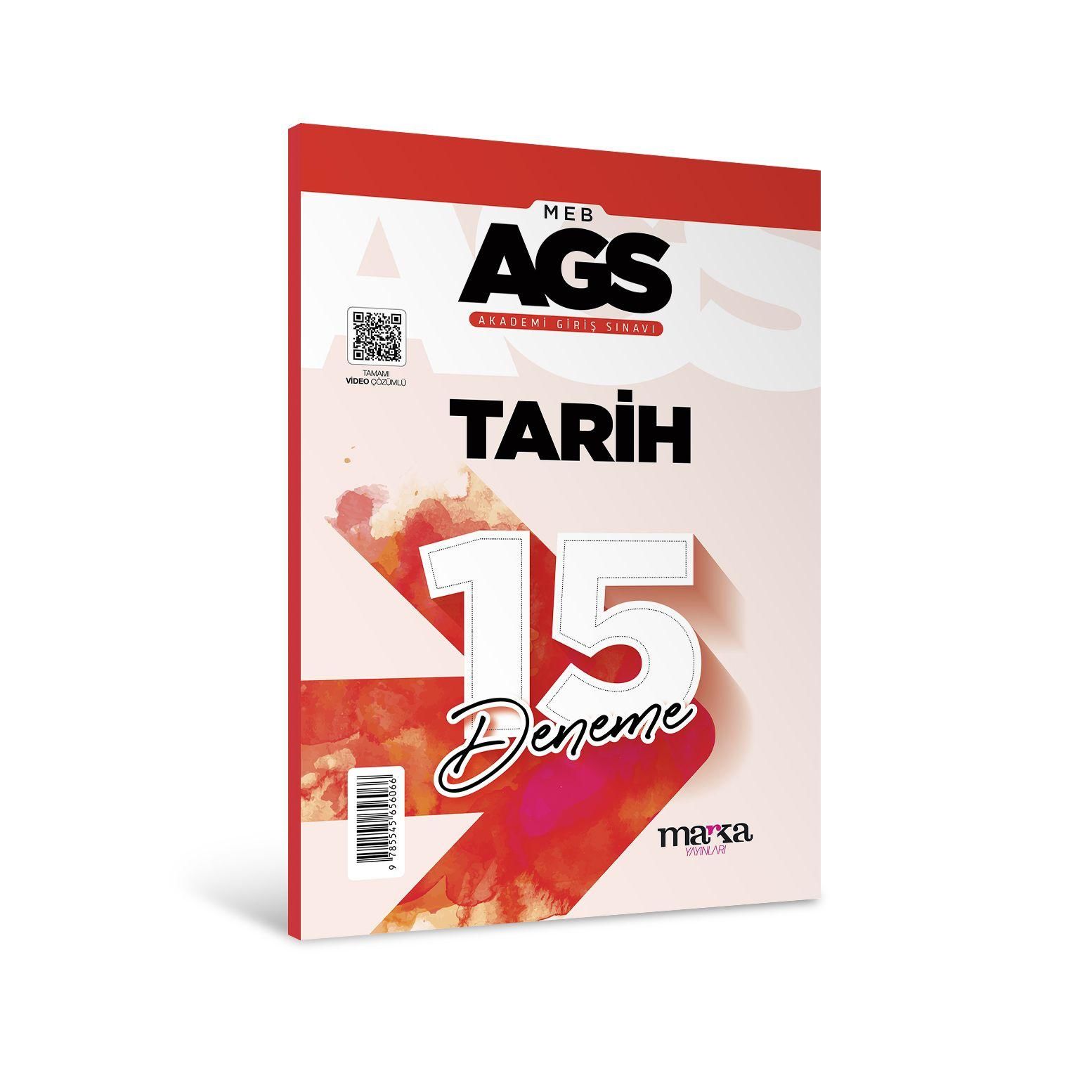 2026 AGS Tarih 15 Deneme Marka Yayınları