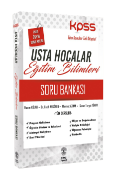 2023 Usta Hocalar Kpss Eğitim Bilimleri Soru Bankası