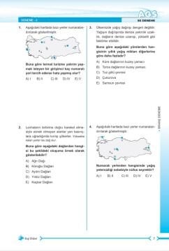 Dizgi Kitap 2026 MasterChef MEB AGS Türkiye Coğrafyası Tamamı Video Çözümlü 50 Branş Deneme Kazım Sayın