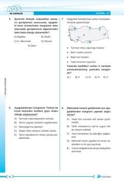 Dizgi Kitap 2026 MasterChef MEB AGS Türkiye Coğrafyası Tamamı Video Çözümlü 50 Branş Deneme Kazım Sayın