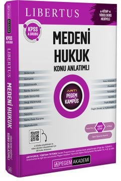 KPSS A Grubu Medeni Hukuk Konu Anlatımlı Pegem Yayınları
