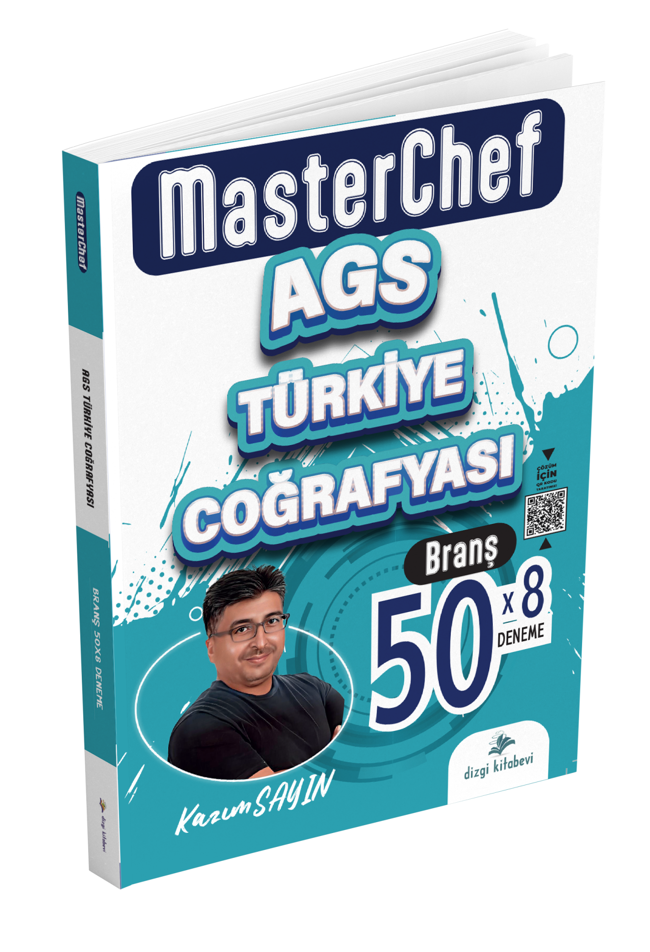 Dizgi Kitap 2026 MasterChef MEB AGS Türkiye Coğrafyası Tamamı Video Çözümlü 50 Branş Deneme Kazım Sayın