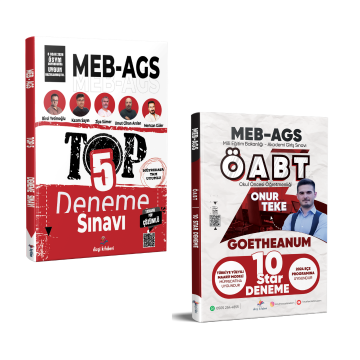 Dizgi Kitap 2026 MEB AGS TOP 5 Fasiküller Halinde 5 Deneme & Meb Ags ÖABT Okul Öncesi Öğretmenliği 10 Star Deneme Seti