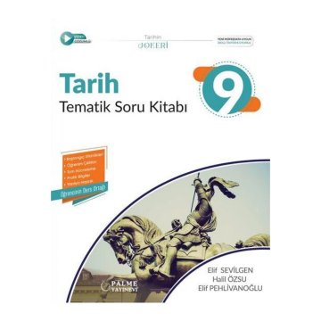 Palme Yayınları 9. Sınıf Joker Tarih Tematik Soru Kitabı