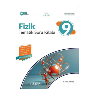 Palme Yayınları 9. Sınıf Joker Fizik Tematik Soru Kitabı