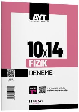 2026 AYT Fizik 10 Deneme Tamamı Video Çözümlü Marka Yayınları