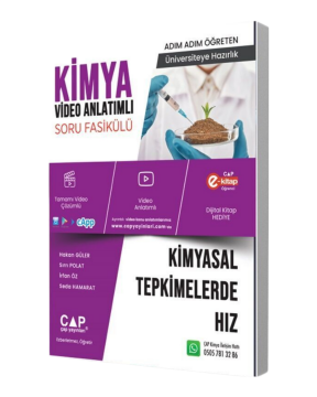 Çap Yayınları Üniversiteye Hazırlık Kimya Kimyasal Tepkimelerde Hız Konu Anlatımlı Soru Fasikülü