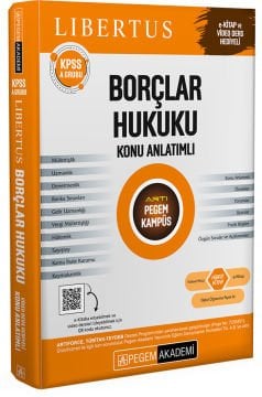KPSS A Grubu Borçlar Hukuku Konu Anlatımlı Pegem Yayınları