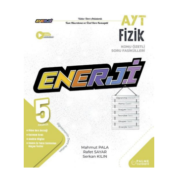 Palme Yayınları AYT Enerji Fizik Konu Özetli Soru Fasikülleri