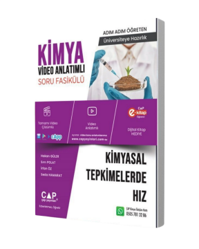 Çap Yayınları Üniversiteye Hazırlık Kimya Kimyasal Tepkimelerde Enerji Konu Anlatımlı Soru Fasikülü
