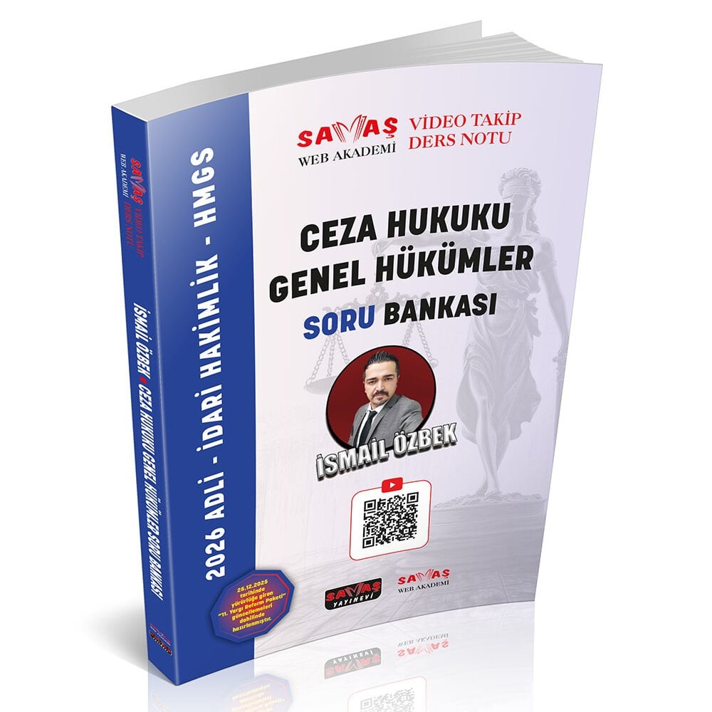 Ceza Hukuku Genel Hükümler Soru Bankası Savaş Yayınları