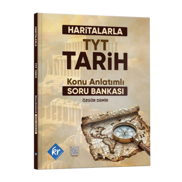KR Akademi Haritalarla TYT Tarih Konu Anlatımlı Soru Bankası