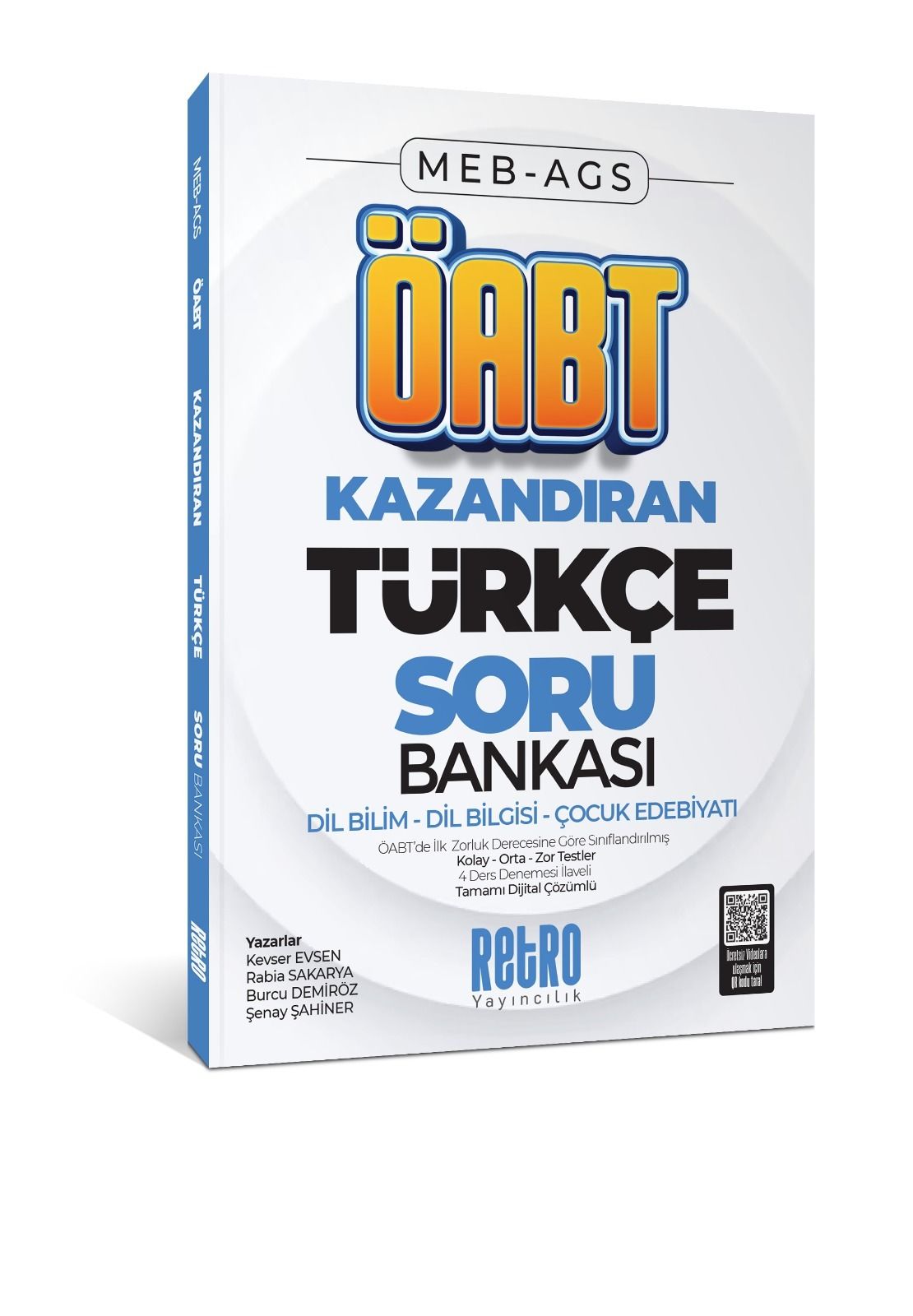Meb Ags Türkçe Öğretmenliği Dil Bilim - Dil Bilgisi - Çocuk Edebiyatı Soru Bankası Retro Yayınları