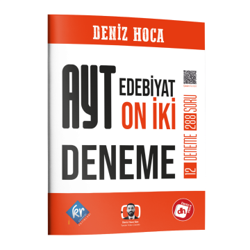 KR Akademi Deniz Hoca AYT Edebiyat 12 Deneme