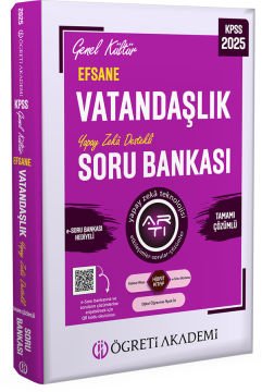 2025 KPSS Genel Kültür Efsane Vatandaşlık Tamamı Çözümlü Soru Bankası Pegem Yayınları