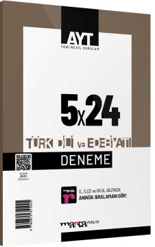 Marka Yayınları 2026 AYT Türk Dili ve Edebiyatı 5 Deneme Tamamı Video Çözümlü