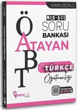 Hoca Kafası Yayınları ÖABT MEB-AGS Türkçe Öğretmenliği Atayan Soru Bankası Çözümlü - İADESİZ