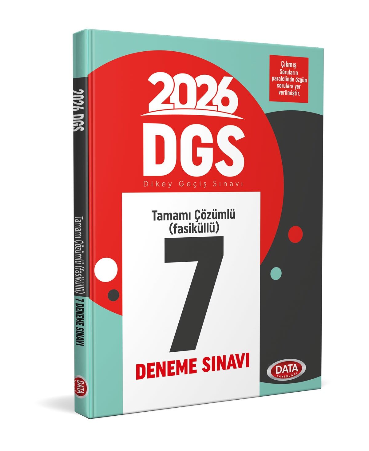 2026 DGS Tamamı Çözümlü (Fasiküllü) 7 Deneme Sınavı  Data Yayınları