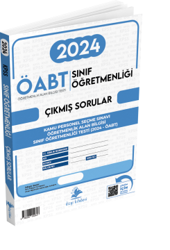 Dizgi Kitap MEB-AGS ÖABT Sınıf Öğretmenliği Video Çözümlü 2024 Sınavı Tek Fasikül Orijinal Çıkmış Sorular