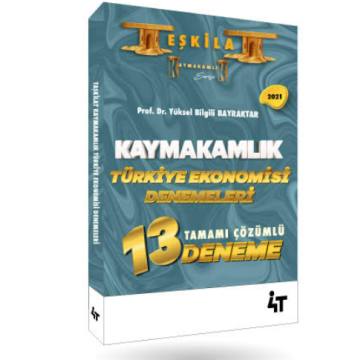 TEŞKİLAT KAYMAKAMLIK TÜRKİYE EKONOMİSİ DENEMELERİ