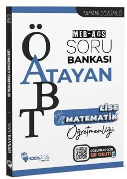 ÖABT MEB-AGS Lise Matematik Öğretmenliği Atayan Soru Bankası Çözümlü Hoca Kafası Yayınları