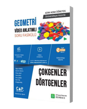 Çap Yayınları Çokgenler ve Dörtgenler Konu Anlatımlı Soru Bankası
